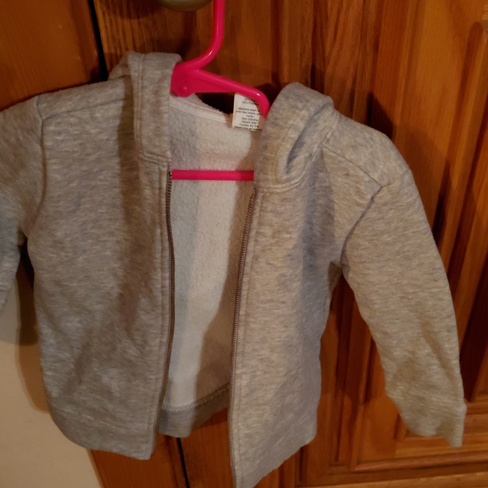 Cozy Gray Kids Hoodie